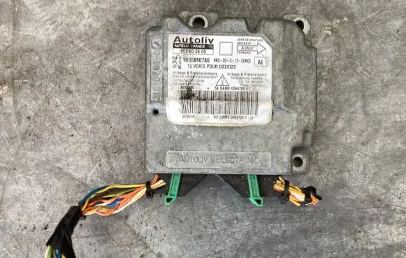 Peugeot 407 Airbag control unit/module 9655880780 603602600