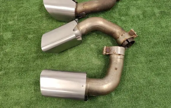Porsche Cayenne (9Y0 9Y3) Rear muffler/silencer tail pipe 