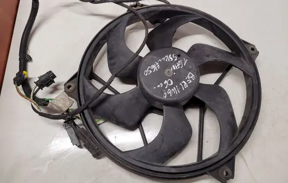 Peugeot Partner Electric radiator cooling fan 1831237016