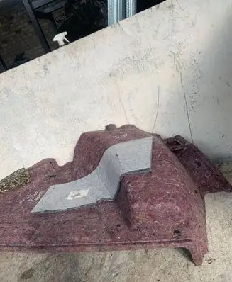 Seat Leon (5F) Trunk/boot side trim panel 5f0867427