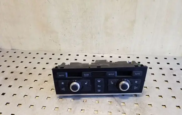 Audi A6 S6 C6 4F Climate control unit 4F2820043Q 4F0910043A 5HB00883361