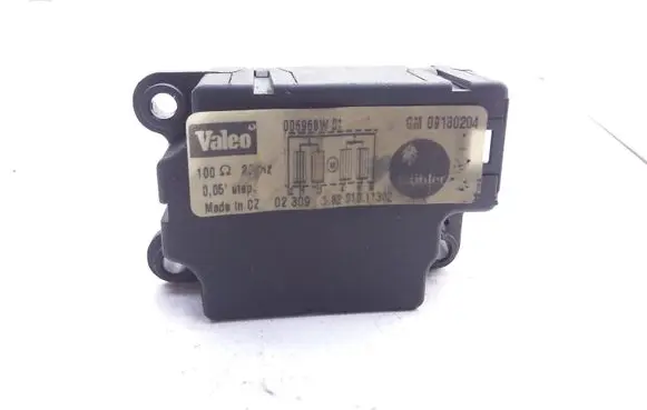 Opel Vectra C Intake manifold valve actuator/motor 09180204