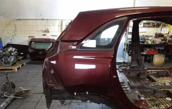 Opel Crossland X Rear mudguard 