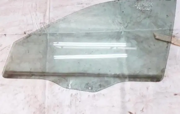 Mitsubishi Galant Front door window glass four-door