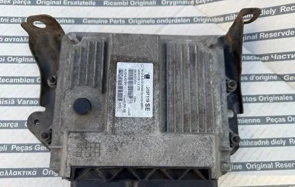 Opel Corsa D Engine control unit/module ECU 55197119 MJD6J0SV