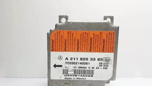 Mercedes-Benz C W203 Airbag control unit/module A2118203385