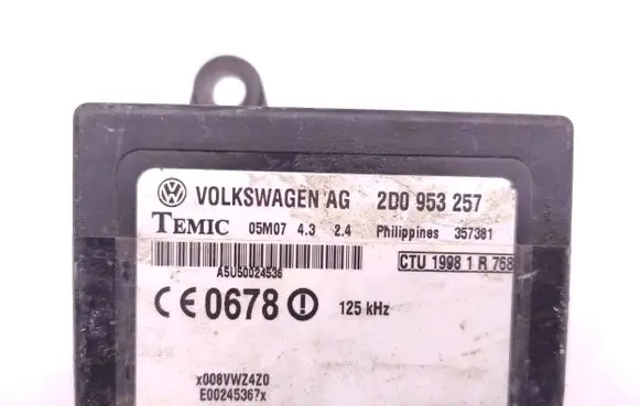 Immobilizer control unit/module