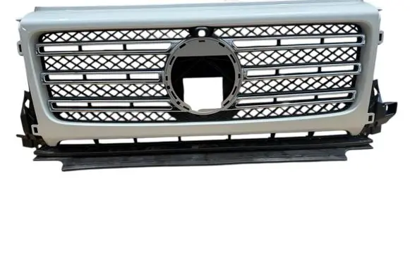 Front bumper upper radiator grill