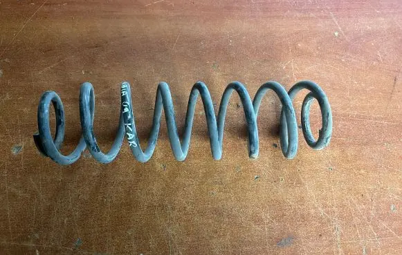 Skoda Fabia Mk2 (5J) Rear coil spring 6Q0511115M