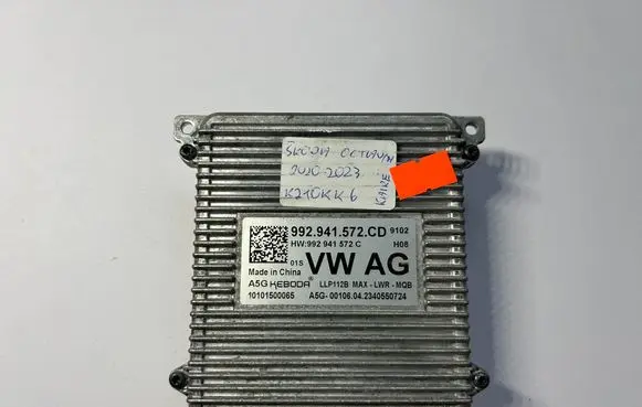 Skoda Octavia Mk4 Headlight ballast module Xenon 992941572CD K210KK6