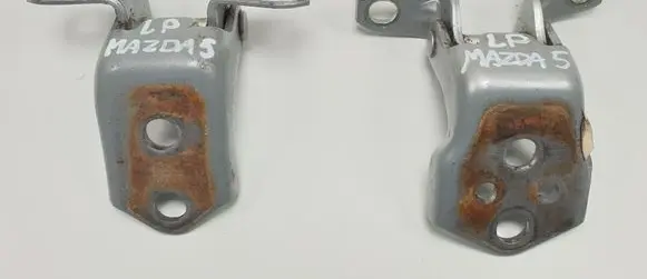 Mazda 5 Rear door hinge set 