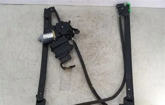 Volkswagen Sharan Front door window regulator with motor 7M3959802