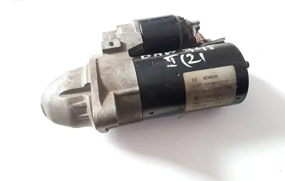 BMW 7 E65 E66 Starter motor 7525294 0001108211