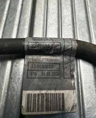 BMW 5 E39 Positive cable (battery) 2247666 75900822 24091999