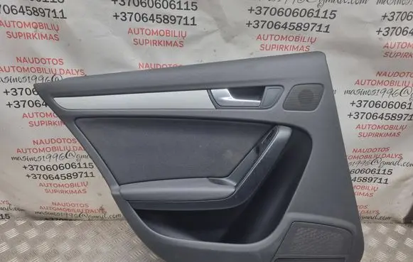 Audi A4 S4 B8 8K Rear door card panel trim 8K0867305
