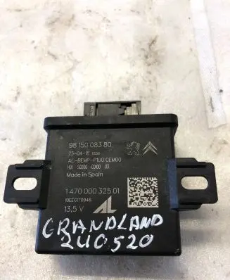 Opel Grandland X Other control units/modules 9815008380