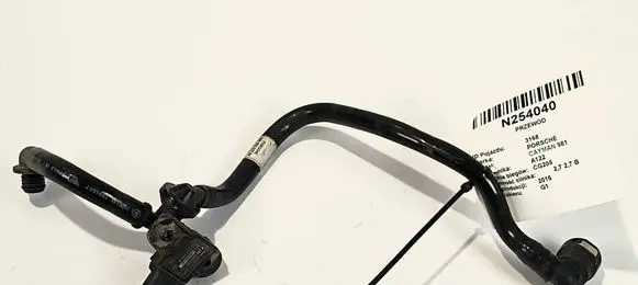 Porsche Cayman 981 Vacuum line/pipe/hose 99135557704 02042016