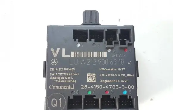 Mercedes-Benz E W212 Door control unit/module A2129006318