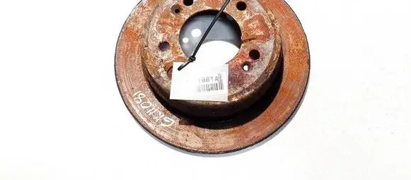 KIA Ceed Rear brake disc NEVENTILIUOJAMAS
