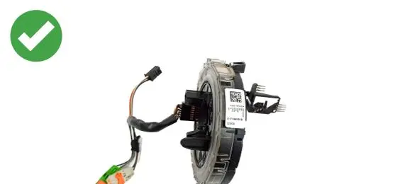 Mercedes-Benz E W211 Airbag slip ring squib (SRS ring) A1714640918 CZK03 0431145400