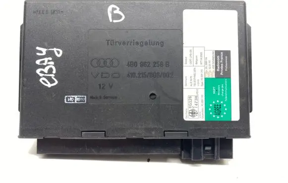 Audi A6 S6 C5 4B Comfort/convenience module 4B0962258B