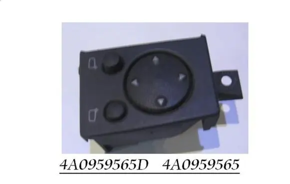 Audi A6 S6 C4 4A Wing mirror switch 4A0959565 4A0959565D
