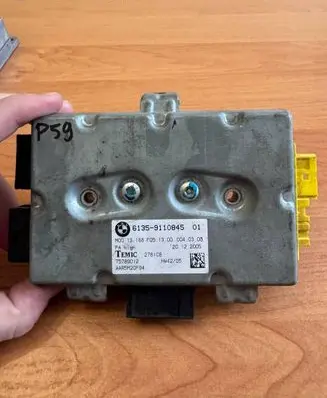 BMW 5 E60 E61 Airbag control unit/module 9110845 AAR5M20F94