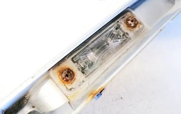 Opel Zafira A Number plate light e122877r4 22877r4