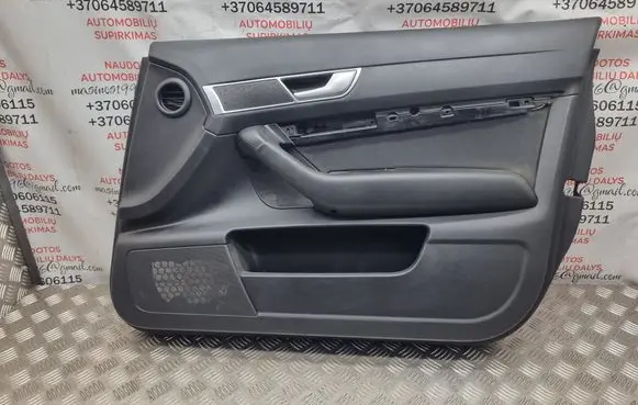 Audi A6 S6 C6 4F Front door card panel trim