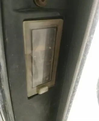 Number plate light
