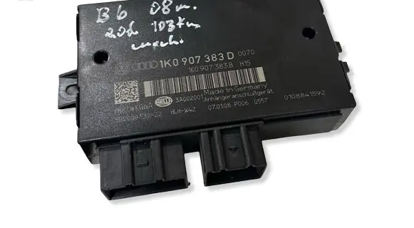 Volkswagen PASSAT B6 Tow bar trailer control unit/module 1K0907383D 1K0907383B 00953022
