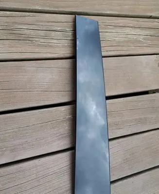 Citroen C4 II Front door glass trim molding 98311272XK