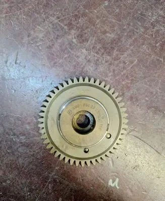 Mercedes-Benz E W212 Crankshaft gear A6510340205 A6510301213