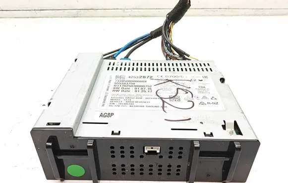 Opel Astra K Radio/CD/DVD/GPS head unit 42532872 7310500000000X 555343750