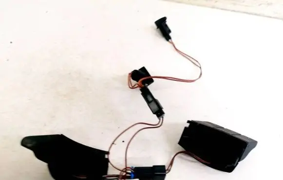 Opel Meriva A Steering wheel buttons/switches 09185419