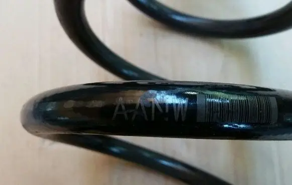 Opel Zafira C Front coil spring AANW