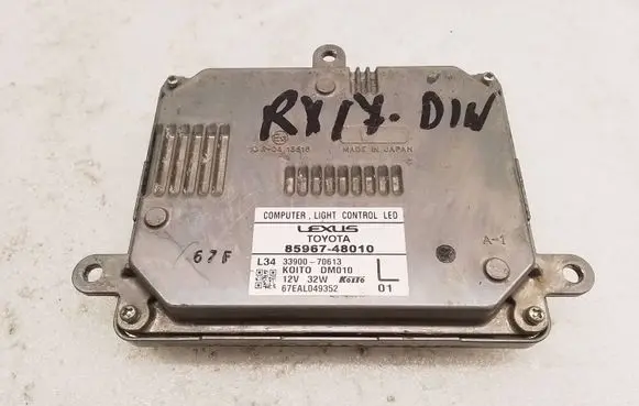 Lexus RX 450H LED ballast control module 8596748010 3390070613