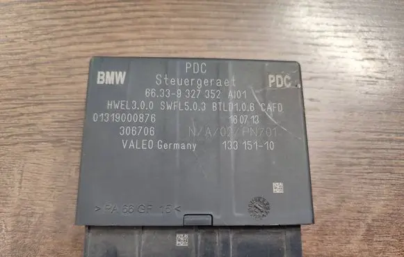 BMW X5 F15 Parking PDC control unit/module 9327352 306706 13190008