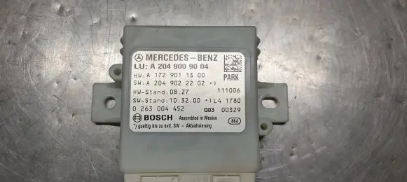Mercedes-Benz C AMG W204 Parking PDC control unit/module A2049009004 A1729011300 A2049022202