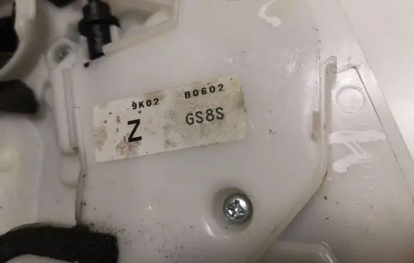 Mazda 6 Front door lock 9K02B0602