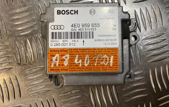 Audi A8 S8 D3 4E Airbag control unit/module 4E0959655 4E0910655 0285001512