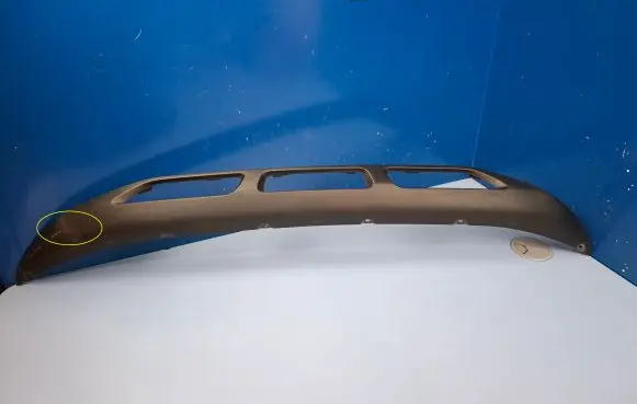 Peugeot 3008 II Front bumper lip 9810868877