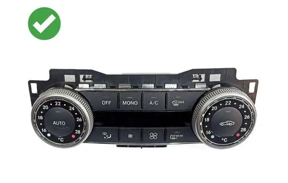 Mercedes-Benz C W204 Climate control unit 2048300590 380700