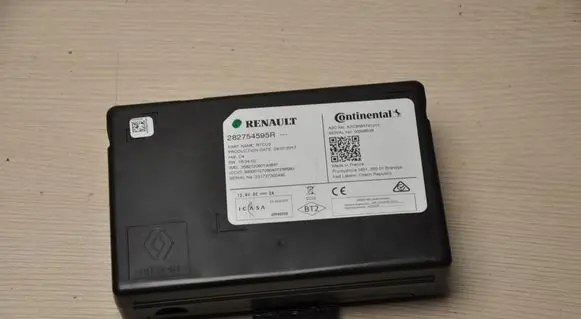 Renault Kadjar GPS navigation control unit/module 282754595R
