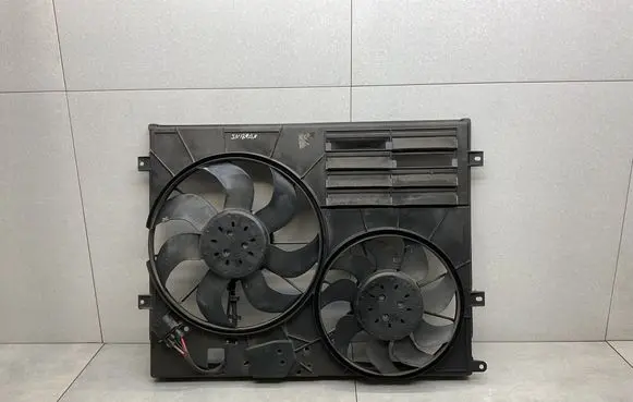 Volkswagen Sharan Electric radiator cooling fan 7N0121207D 7N0121205H