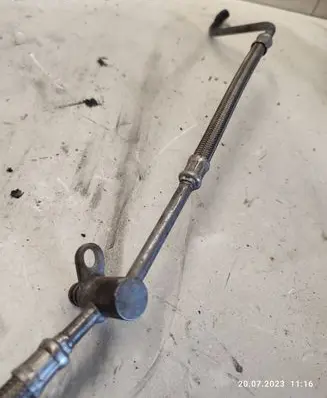 Jaguar XF Turbo turbocharger oiling pipe/hose