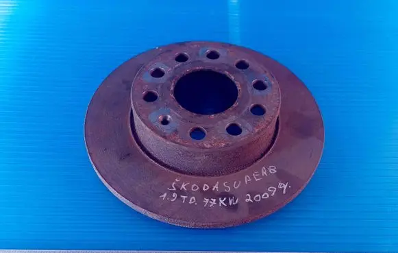 Skoda Superb B6 (3T) Rear brake disc
