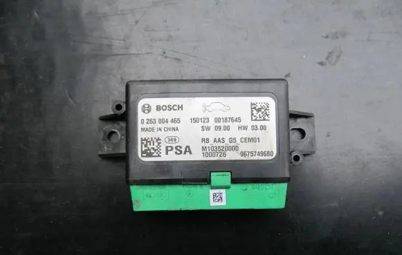 Peugeot 208 Parking PDC control unit/module 9675749680 M103520000 0263004465