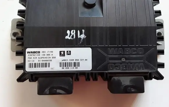Citroen C4 I Picasso Air suspension control unit module (rear) 9665811380
