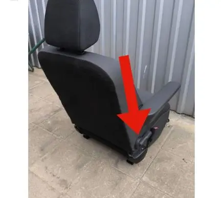 Opel Movano B Seat adjustment handle 7700800766